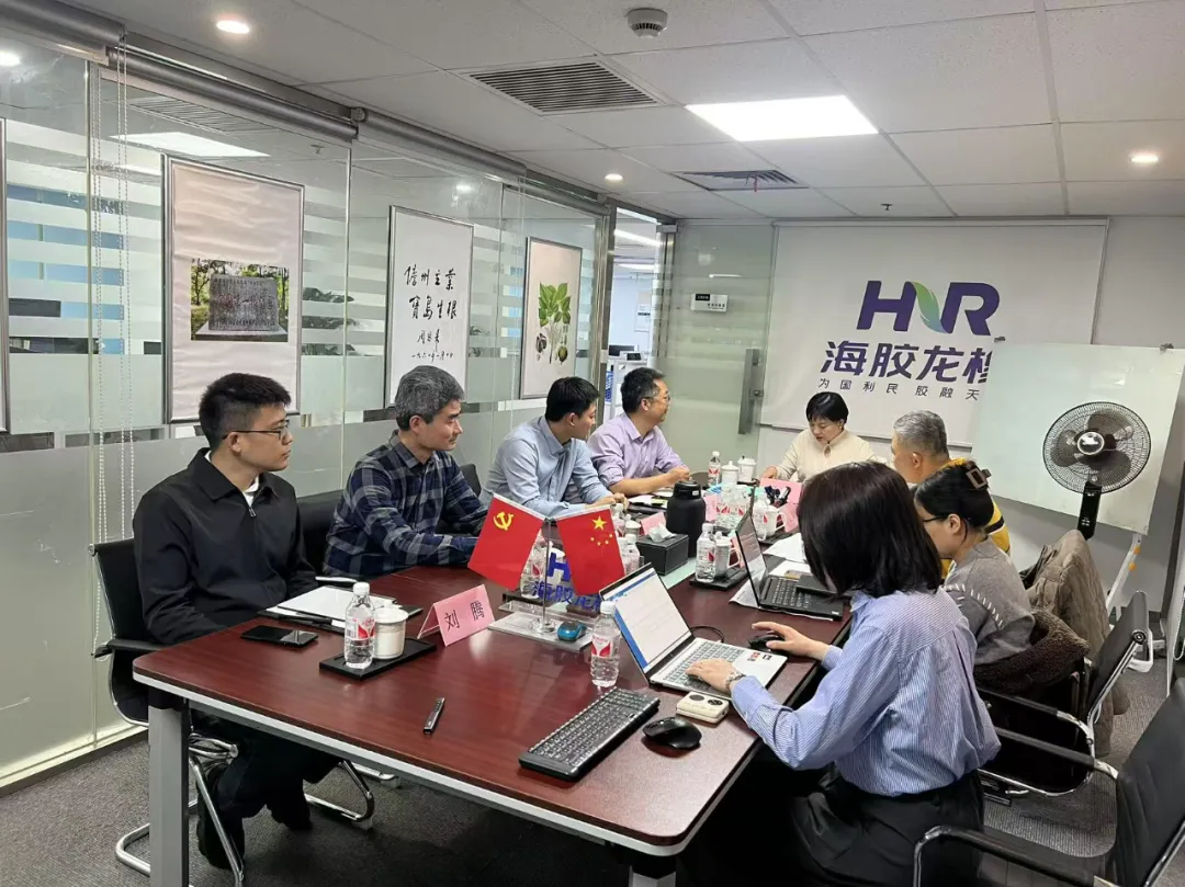 海墾集團(tuán)黨委委員、總會(huì)計(jì)師梁翠赴上海龍橡調(diào)研